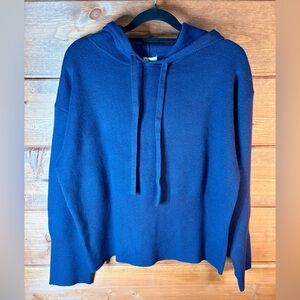 a new day Women's Navy Blue Sweater Hoodie